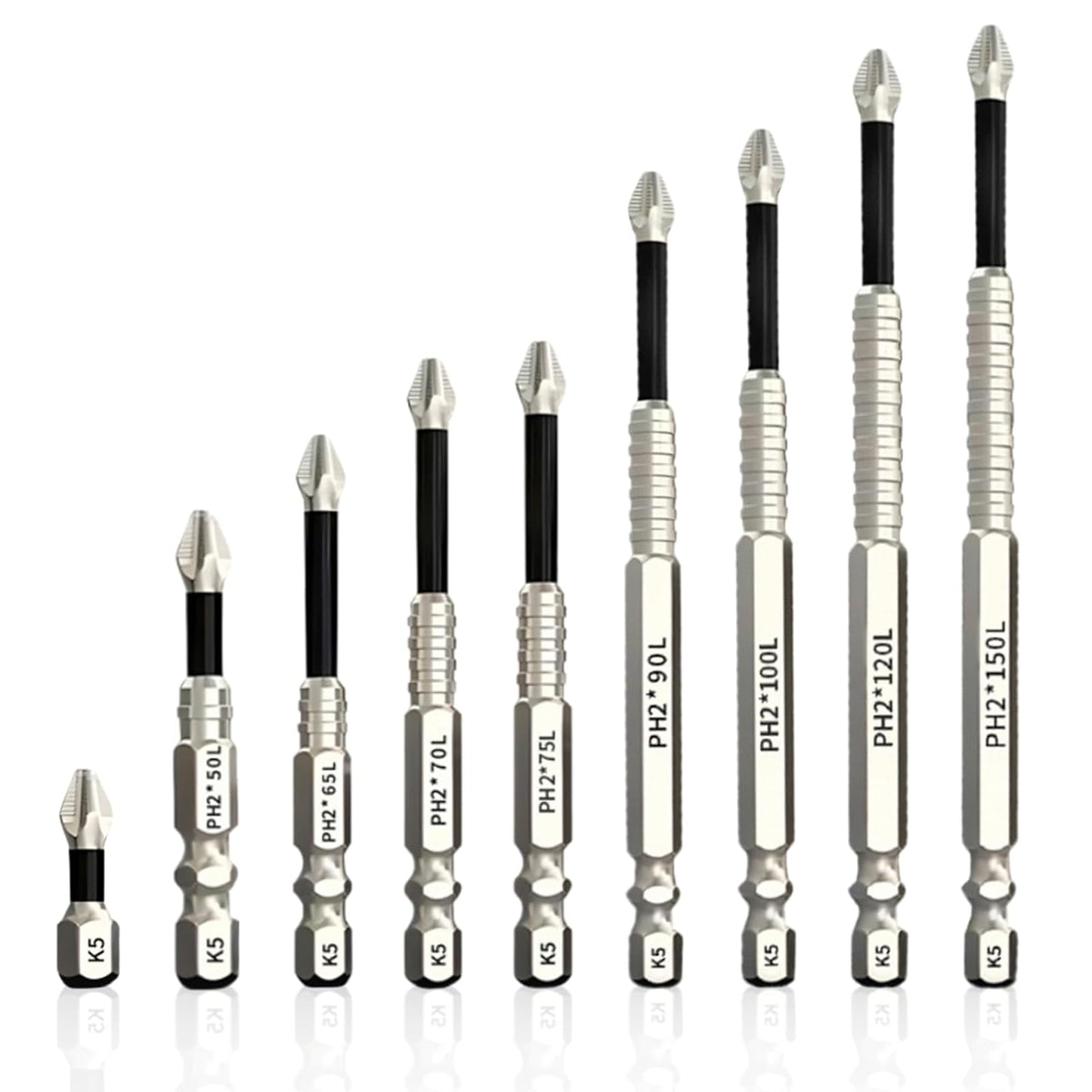 Eptchn Anti Slip Screwdriver Bits for Dry Wall