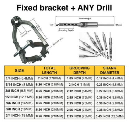 Bearing Steel Square Hole Drill Bits