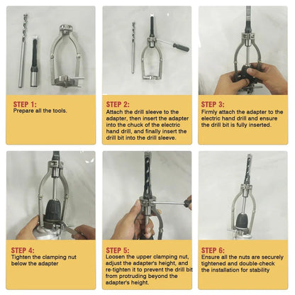 Bearing Steel Square Hole Drill Bits