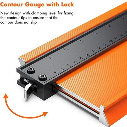 Contour Duplication Gauge With Lock