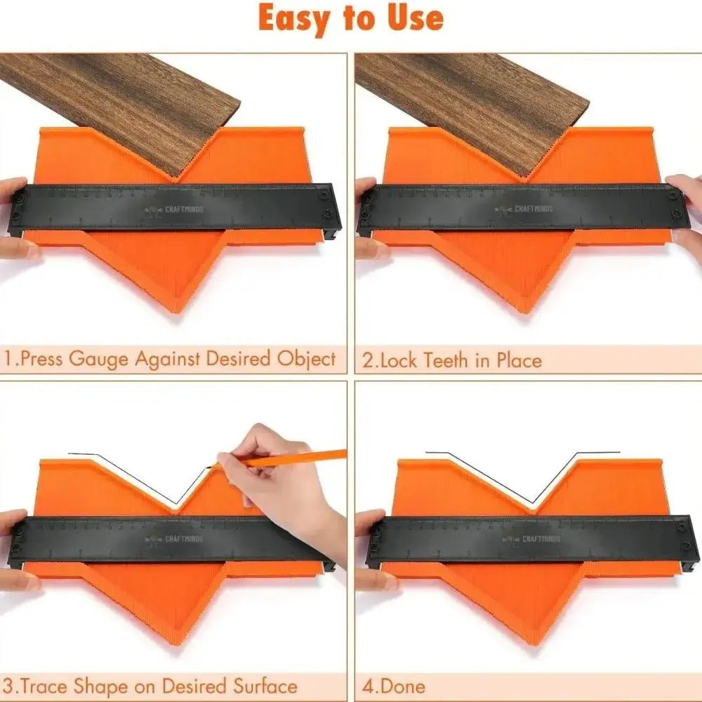 Contour Duplication Gauge With Lock